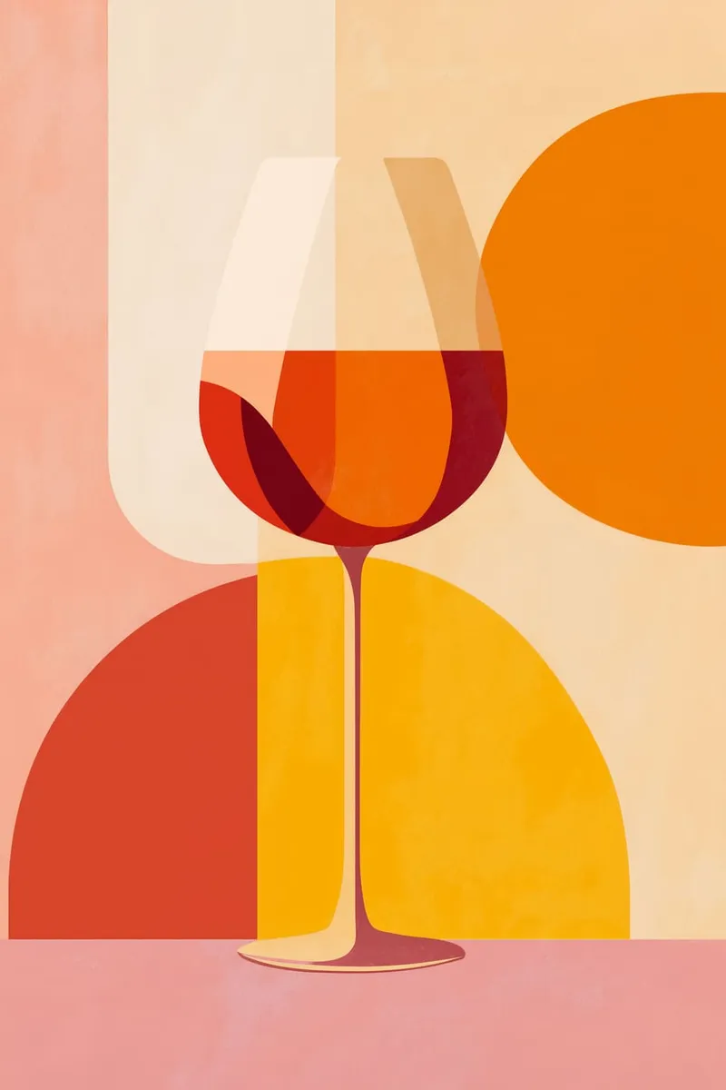 Abstrakter Aperitif